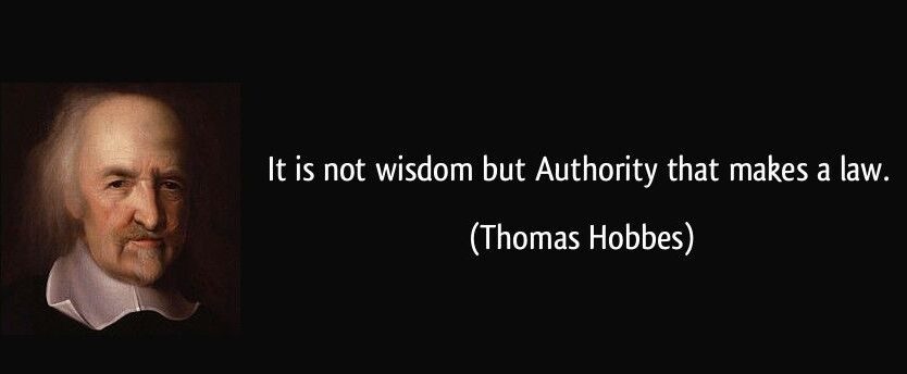 Summarizing the Phrase: it is not wisdom but authority that makes a law. t - tymoff
