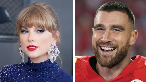 Taylor Swift and Travis Kelce