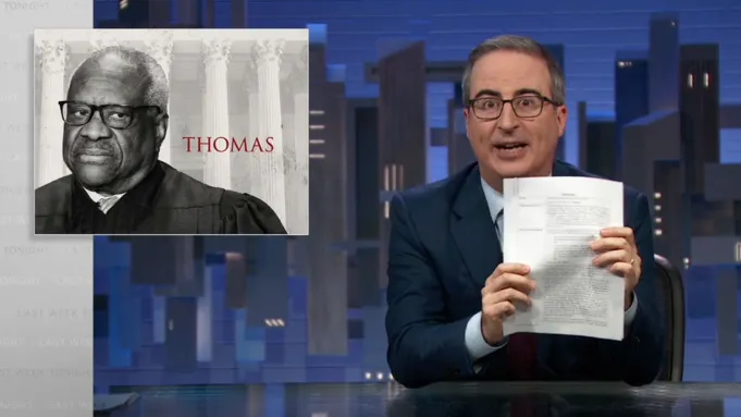 John Oliver's Bold Proposal to Clarence Thomas