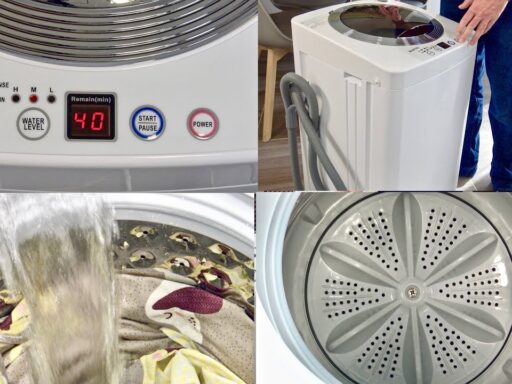 How to Use a Giantex Portable Washing Machine
